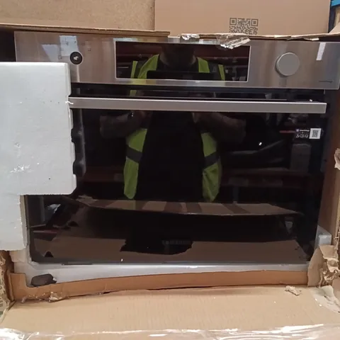 BOXED SAMSUNG SERIES 4 NQ5B4553FBS/U4 BUILT-IN COMPACT COMBINATION MICROWAVE - STAINLESS STEEL