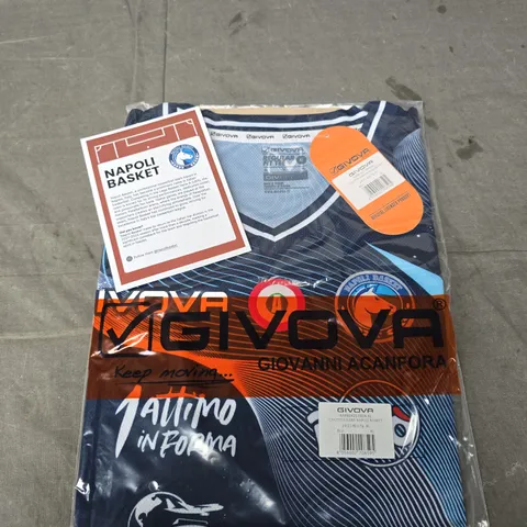 GIVOVA NAPOLI BASKET CANOTTA GARA NAPOLI BASKET TANK TOP – BLUE, XL