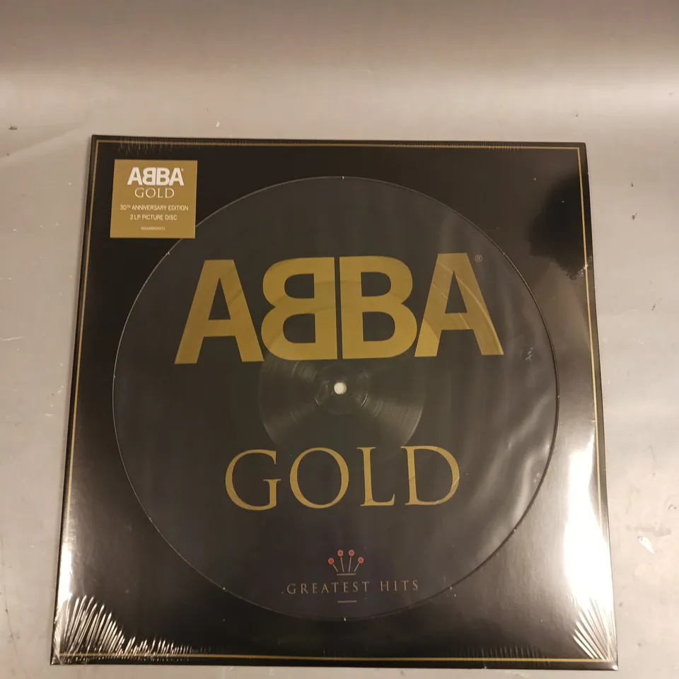 SEALED ABBA GOLD GREATEST HITS 30TH ANNIVERSARY EDITION VINYL 