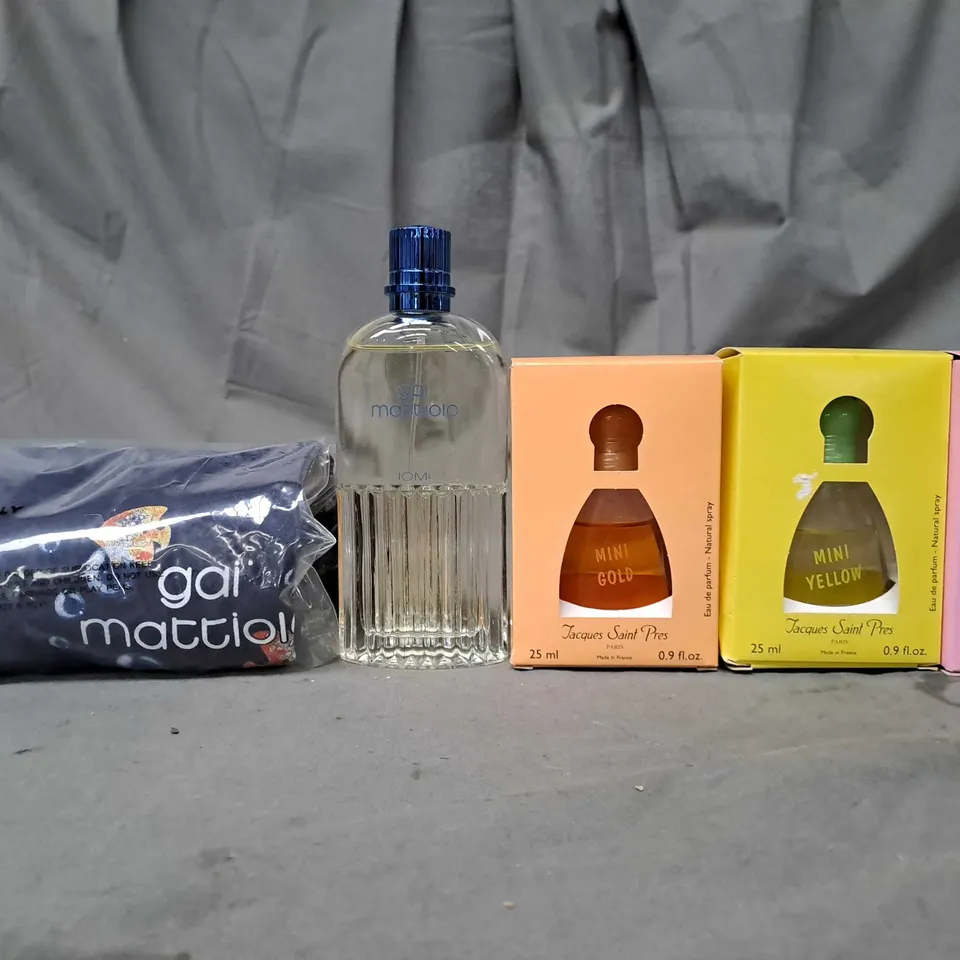 BOX OF APPROXIMATELY 15 ASSORTED ITEMS TO INCLUDE JACQUES SAINT PRES, GAI MATTIOLO, ETC