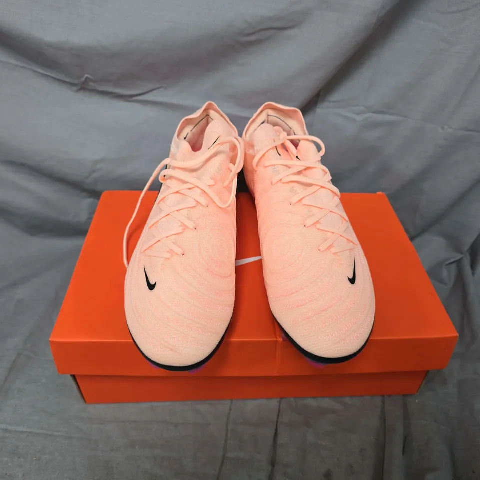 BOXED PAIR OF NIKE PHANTOM GX II ELITE FG IN CRIMSON TINT - UK 8
