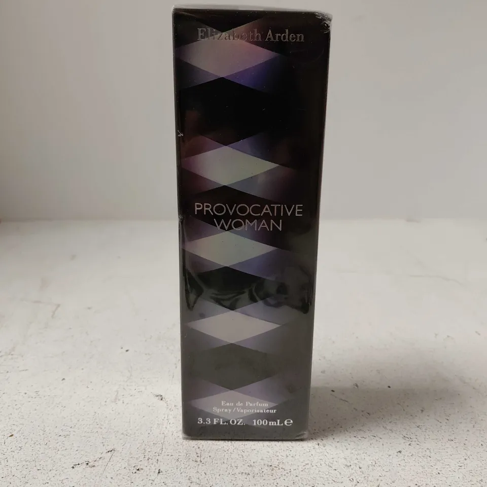 BOXED AND SEALED ELIZABETH ARDEN PROVOCATIVE WOMAN EAU DE PARFUM 100ML