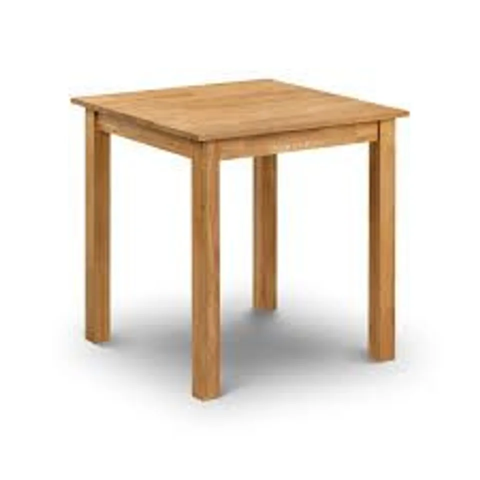 BOXED JULIAN BOWEN COXMOOR SQUARE DINING TABLE - OILED OAK (1 BOX)