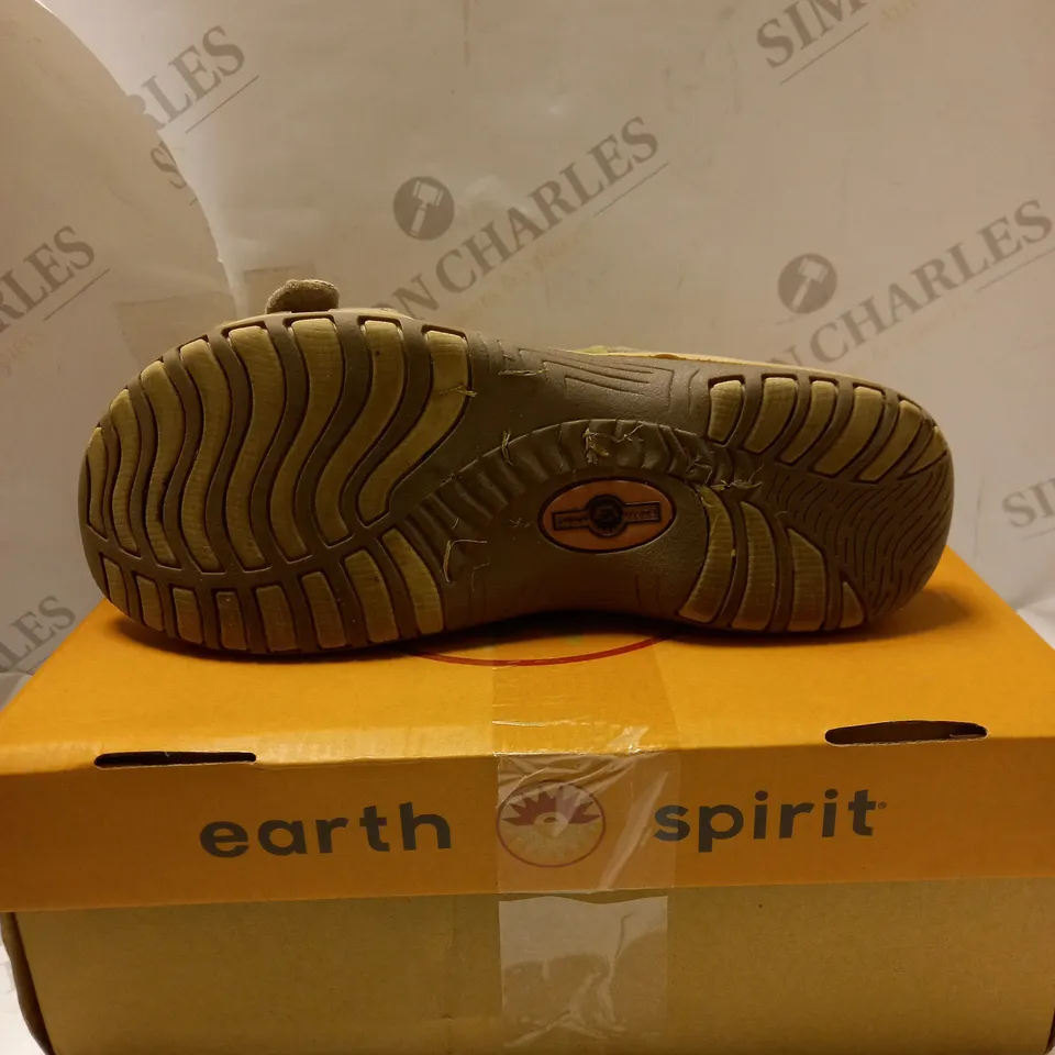 EARTH SPIRIT SEDONA BROWN DOUBLE STRAP SANDALS - SIZE 7