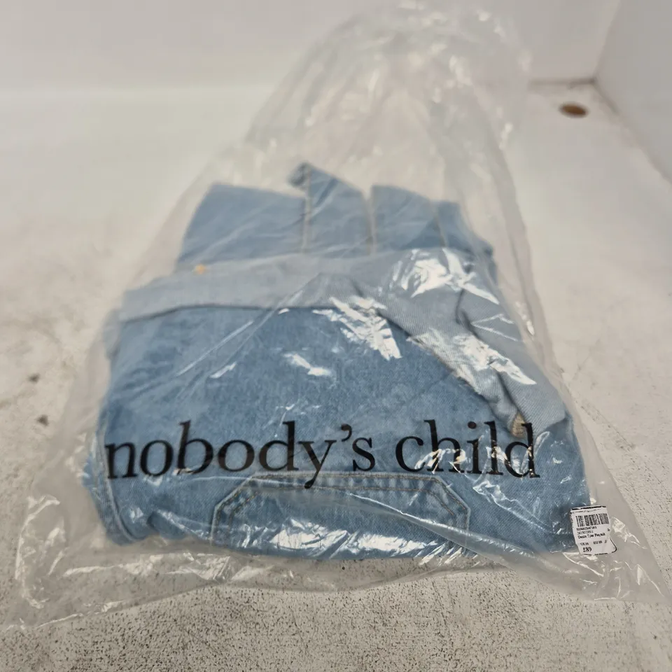 NOBODY'S CHILD DENIM PLAYSUIT – UK 10