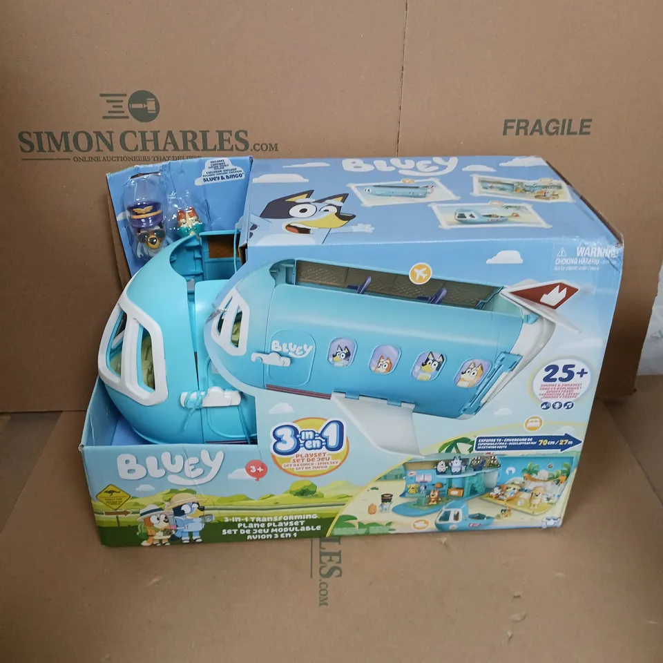 BLUEY S11 3-IN-1 AIRPLANE PLAYSET