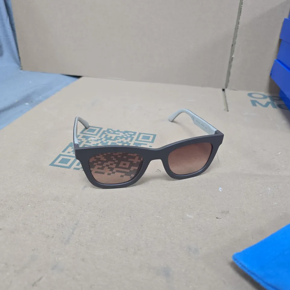 ADIDAS X ITALIA INDEPENDENT SUNGLASSES – BLACK FRAME, BROWN LENSES