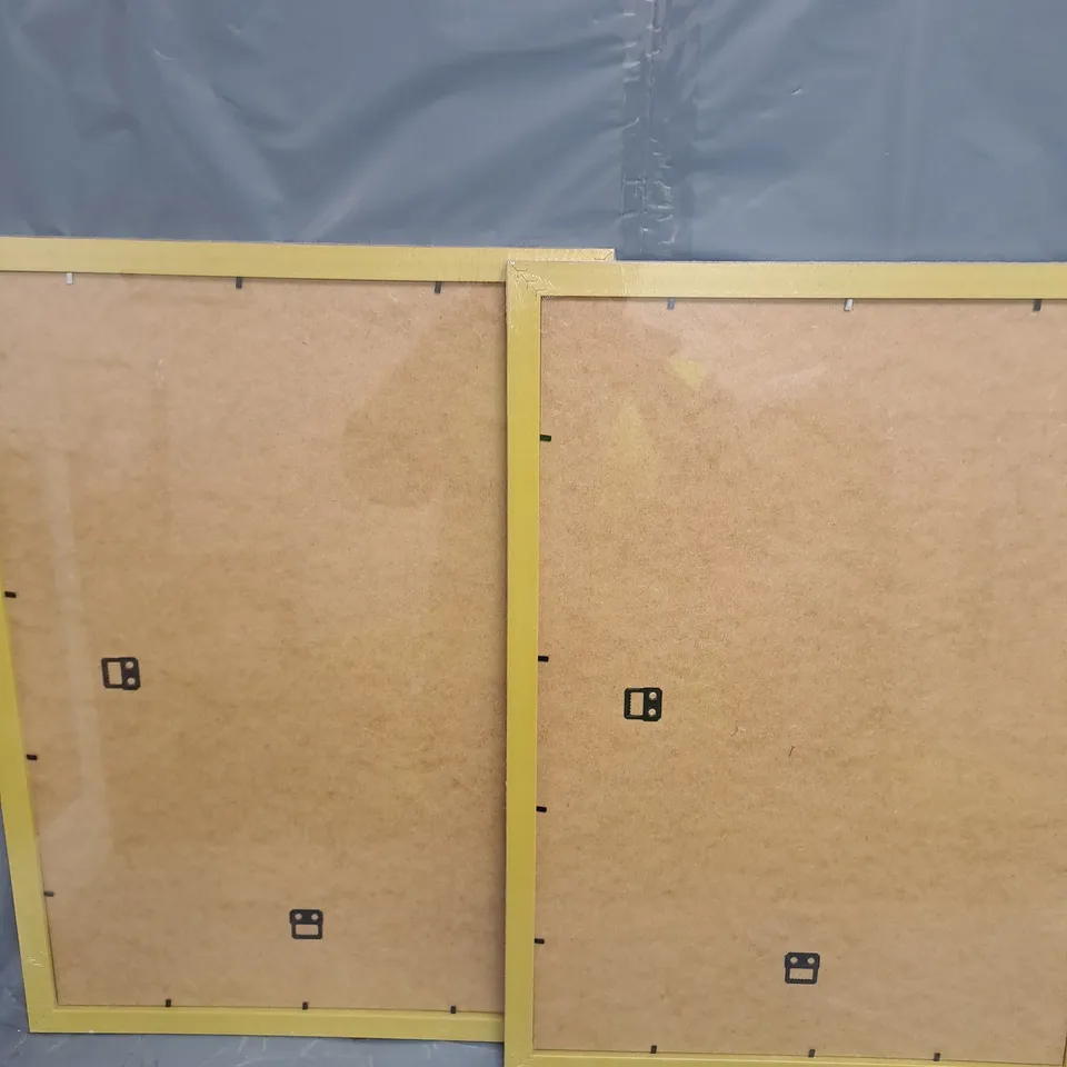 2 X WALL MOUNTABLE PICTURE FRAMES - 40X60CM