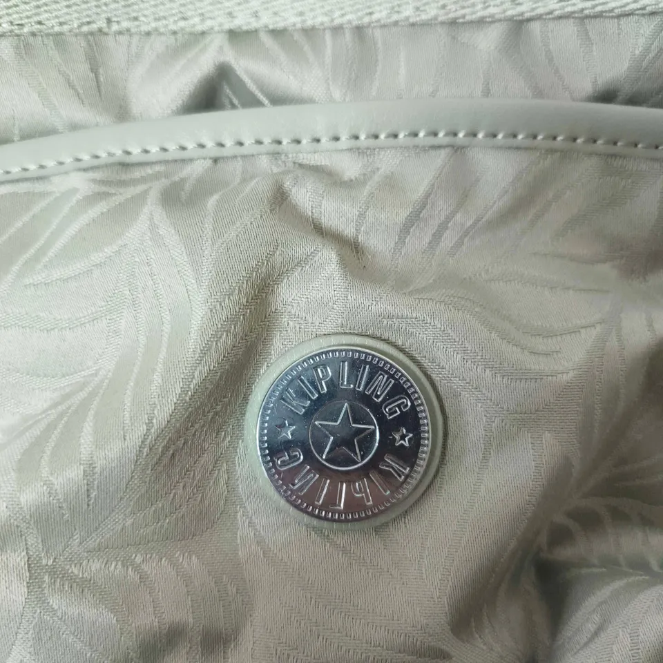 KIPLING CROSSBODY BAG – GREY WITH MONKEY CHARM