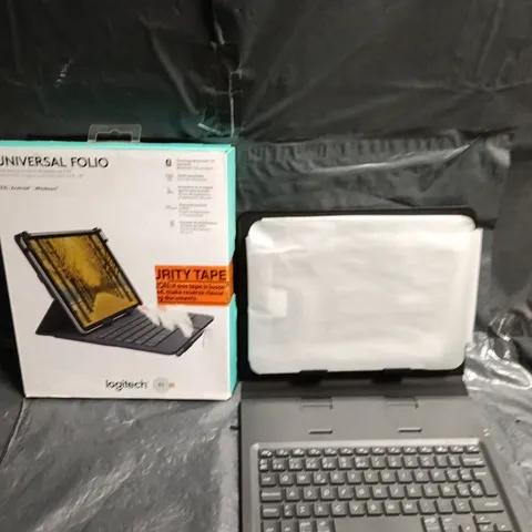 LOGITECH UNIVERSAL FOLIO KEYBOARD CASE FOR TABLETS – BLACK SPANISH KEYBOARD