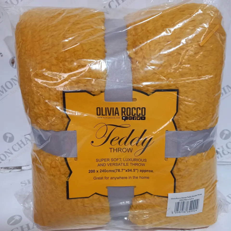 FLUFFY HUGGABLE TEDDY THROW, COSY & SNUG BLANKET