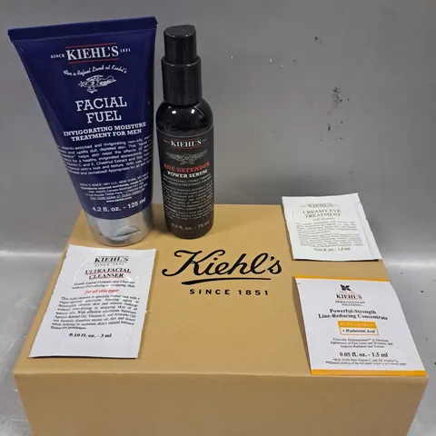 BOXED KIEHL'S SKINCARE GIFT SET 