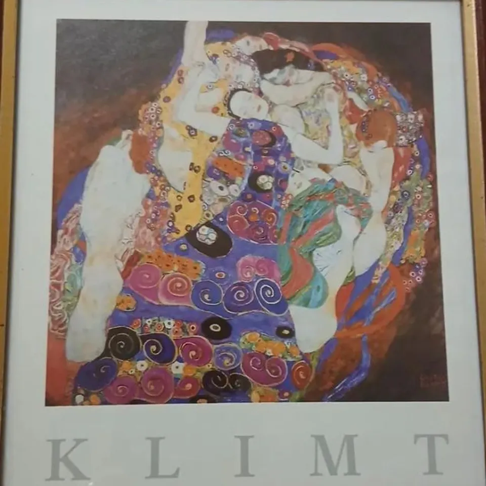 GUSTAV KLIMT "THE VIRGIN" FRAMED PRINT– REPRODUCTION ARTWORK