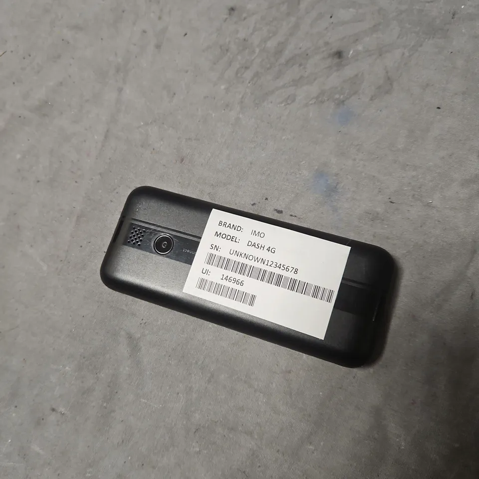 IMO DASH 4G MOBILE PHONE CANT FIND LOAD SCREEN ON BOOT UP.