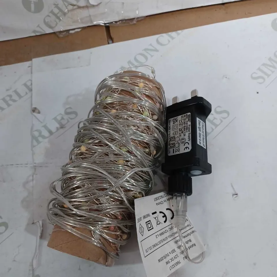 JOHN LEWIS WIRE LIGHTS WITH TIMER 