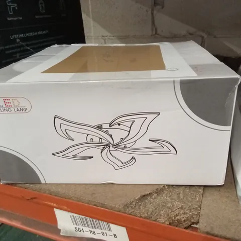 BOXED LED CEILING LAMP - BLACK