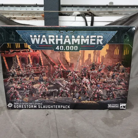 WARHAMMER 40,000 GORESTORM SLAUGHTERPACK – BOXED (30 CITADEL MINIATURES)