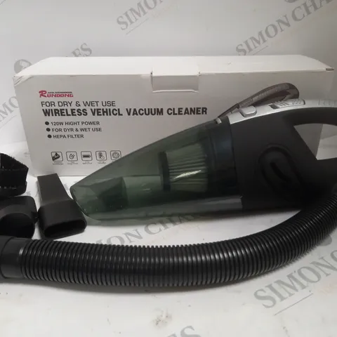 BOXED RUNDONG WIRELESS VEHICL VACUUM CLEANER