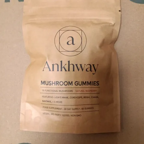ANKHWAY MUSHROOM GUMMIES – 60 GUMMIES