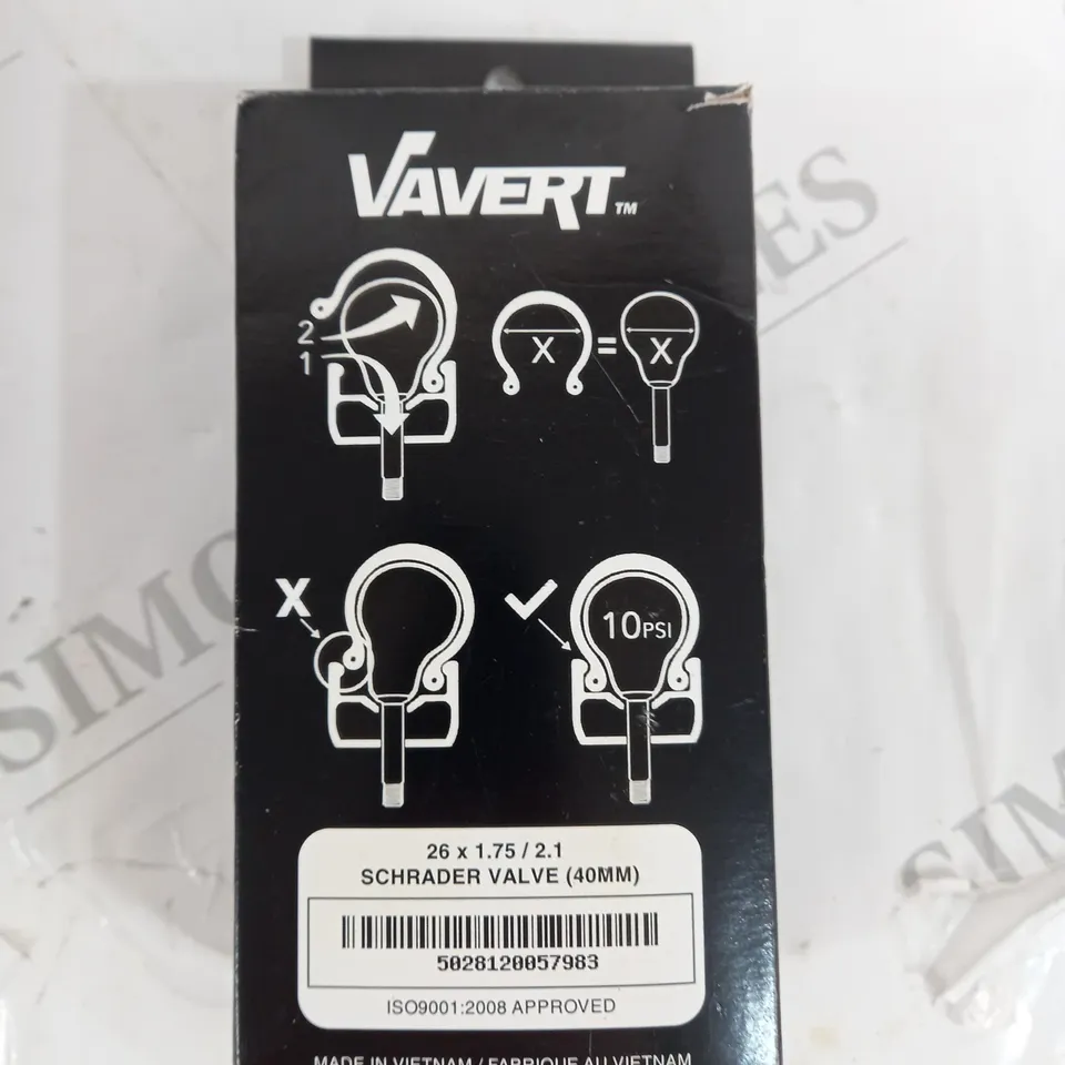 VAVERT INNERTUBE 26" X 1,75 