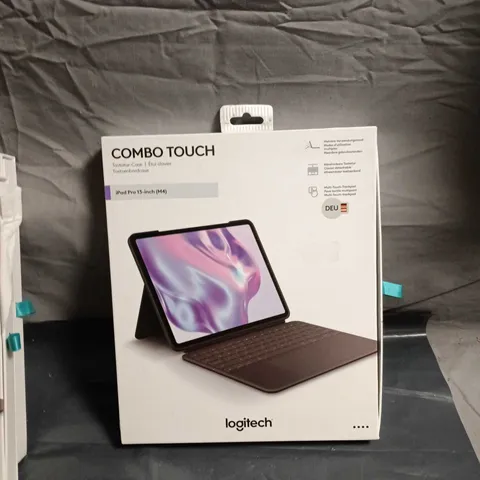 LOGITECH COMBO TOUCH FOR IPAD PRO 13-INCH (M4) – KEYBOARD CASE, BOXED - GERMAN KEYBOARD 