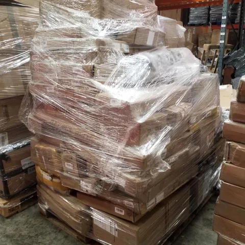 PALLET CONTAINING ASSORTED PRODUCTS INCLUDING TV STAND, 4.4M STAINLESS STEEL LADDER & DAYPLUS VACUUM CLEANER