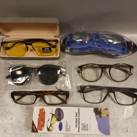 APPROXIMATELY 20 ASSORTED GLASSES/SUNGLASSES IN VARIOUS DESIGNS 