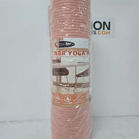 ACTIVE FOREVER NBR YOGA MAT IN PINK