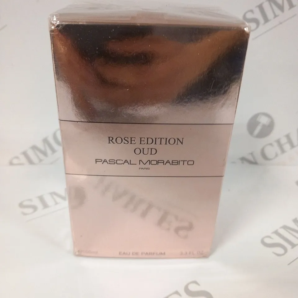 BOXED AND SEALED PASCAL MORABITO ROSE EDITION OUD EAU DE PARFUM 100ML