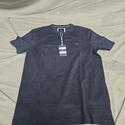 CREW CLOTHING COMPANY CLASSIC TEE – BLACK, MEDIUM