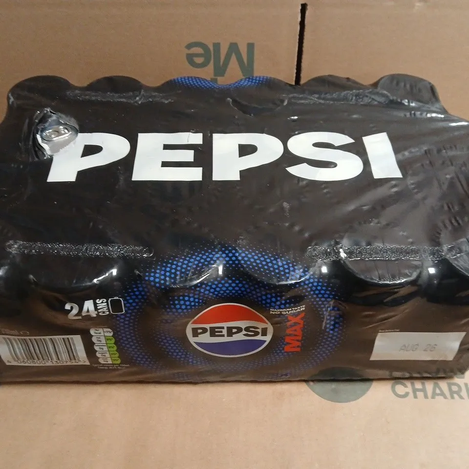 PEPSI MAX 24-PACK (330ML CANS)