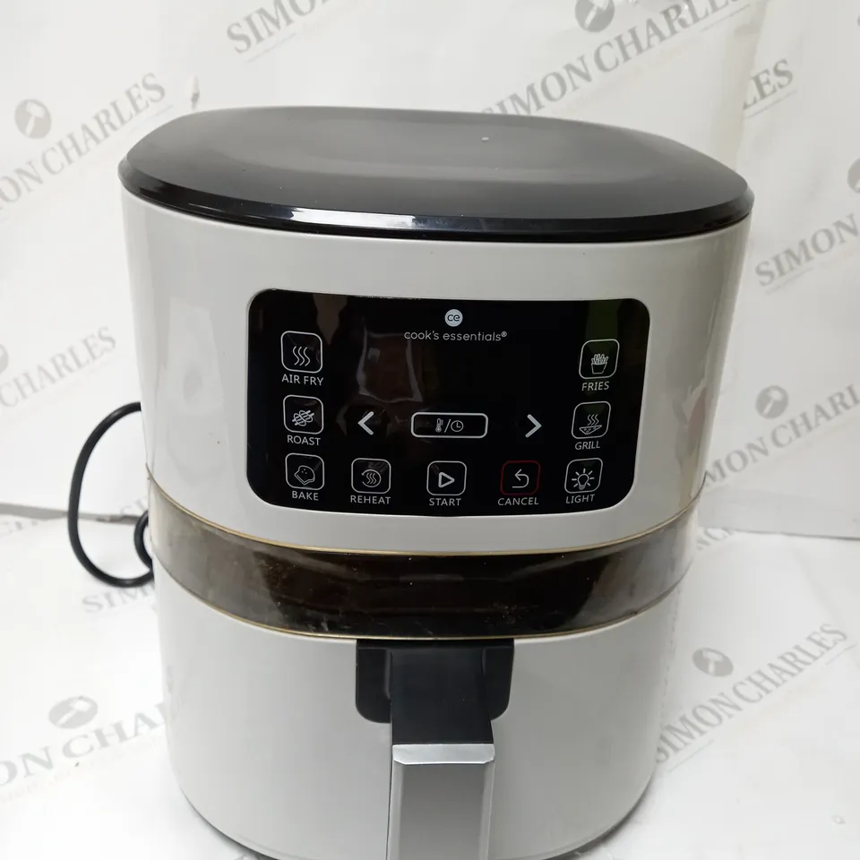 COOK'S ESSENTIALS 4.0L AIR FRYER, COOL GREY
