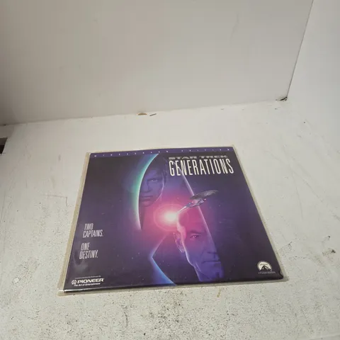 STAR TREK GENERATIONS LASERDISC 