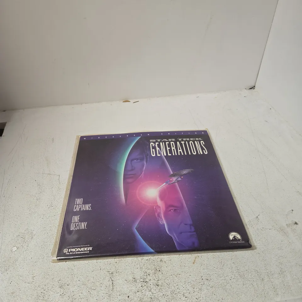STAR TREK GENERATIONS LASERDISC