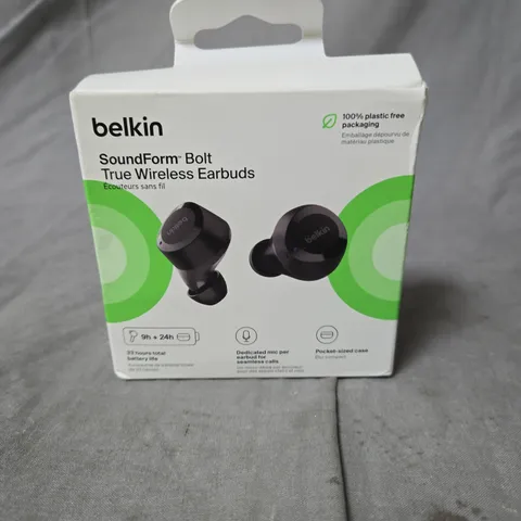 BELKIN SOUNDFORM BOLT WIRELESS EARBUDS