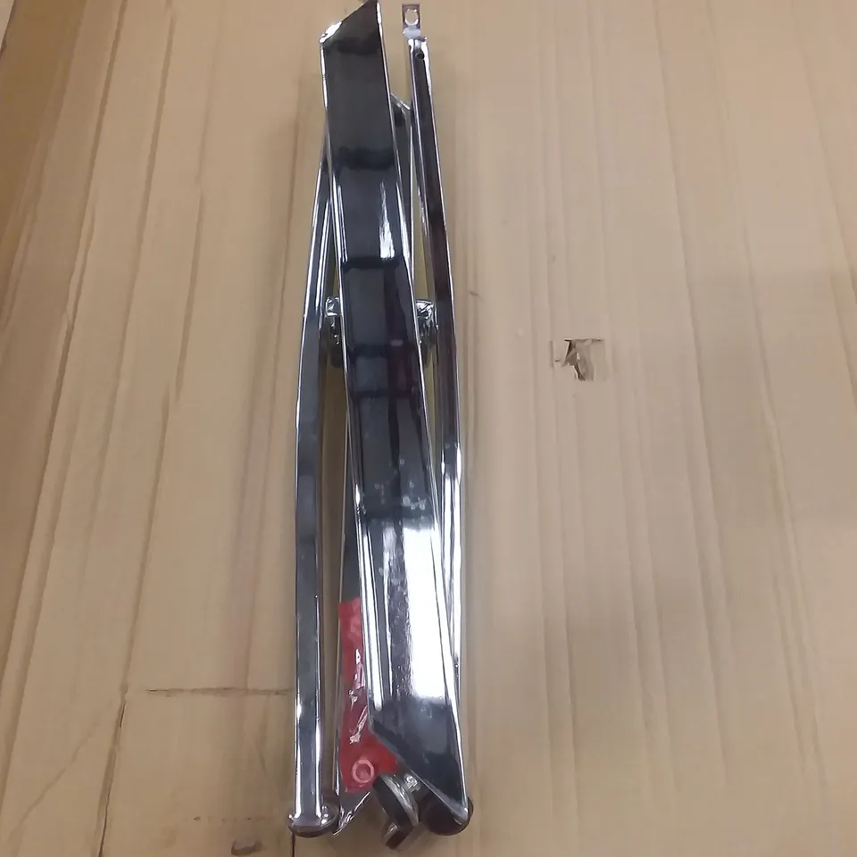 BOXED DESIGNER LEGS IN SILVER / CHROME (LEGS ONLY )