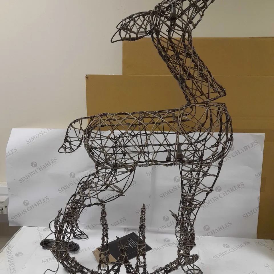 1.1M DEER BROWN OUTDOOR LIGHT