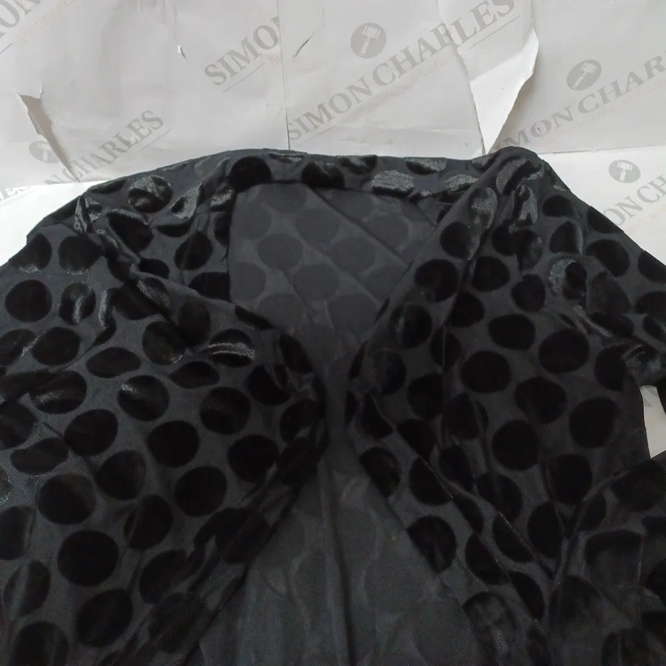 APPROXIMATELY 10 CLOTHING INCLUDING: SLEEVELESS BLOUSES, VELVET SHIRTS BY MICHELE HOPE, WATERPROOF SLEEVELESS JACKET BY WYNNE LAYERS (ALL OF DIFFERENT SIZES)