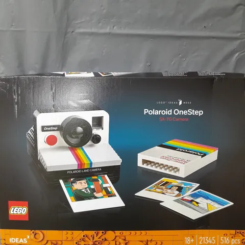 BOXED LEGO POLAROID ONE STEP SX-70 CAMERA - 21345