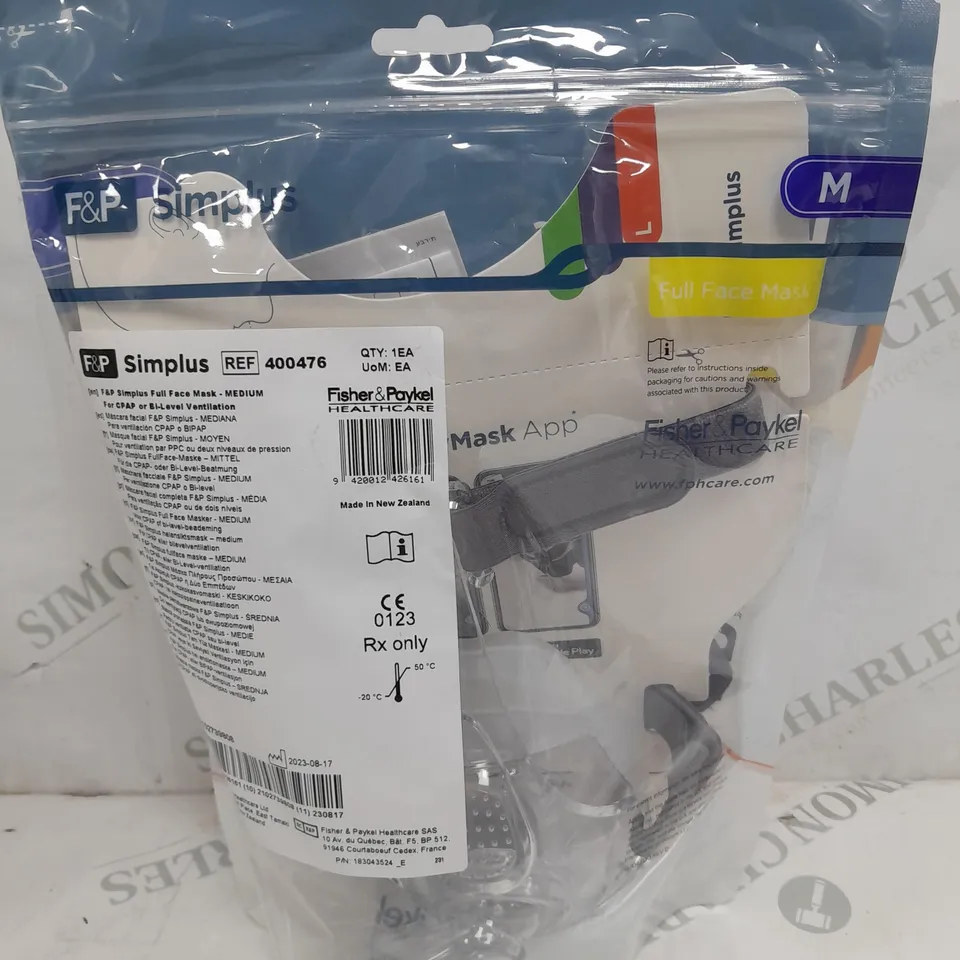 SIMPLUS SIMPLUS FULL FACE MASK 