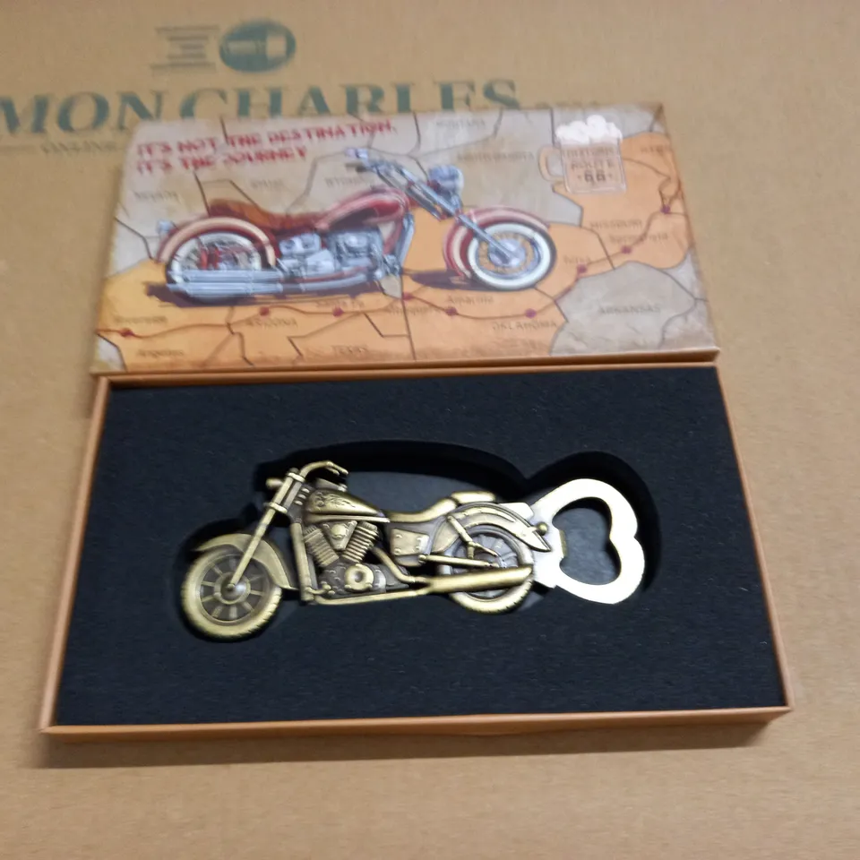 NOVELTY ROUTE 66 BOTTLE OPENER