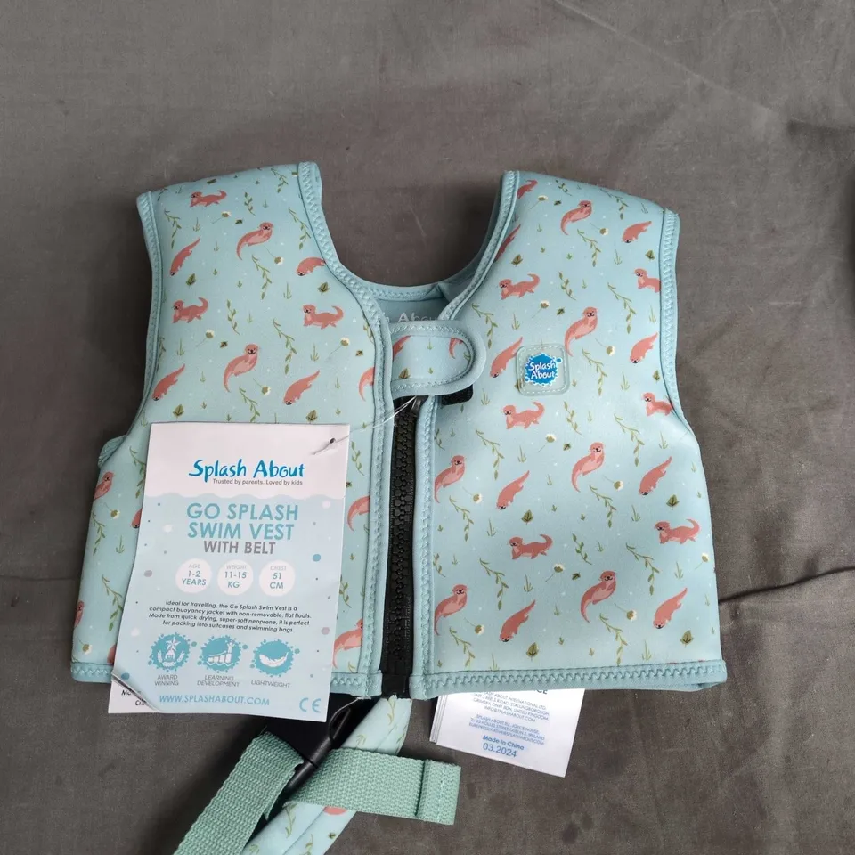 splash about go splash swim vest with belt for kids