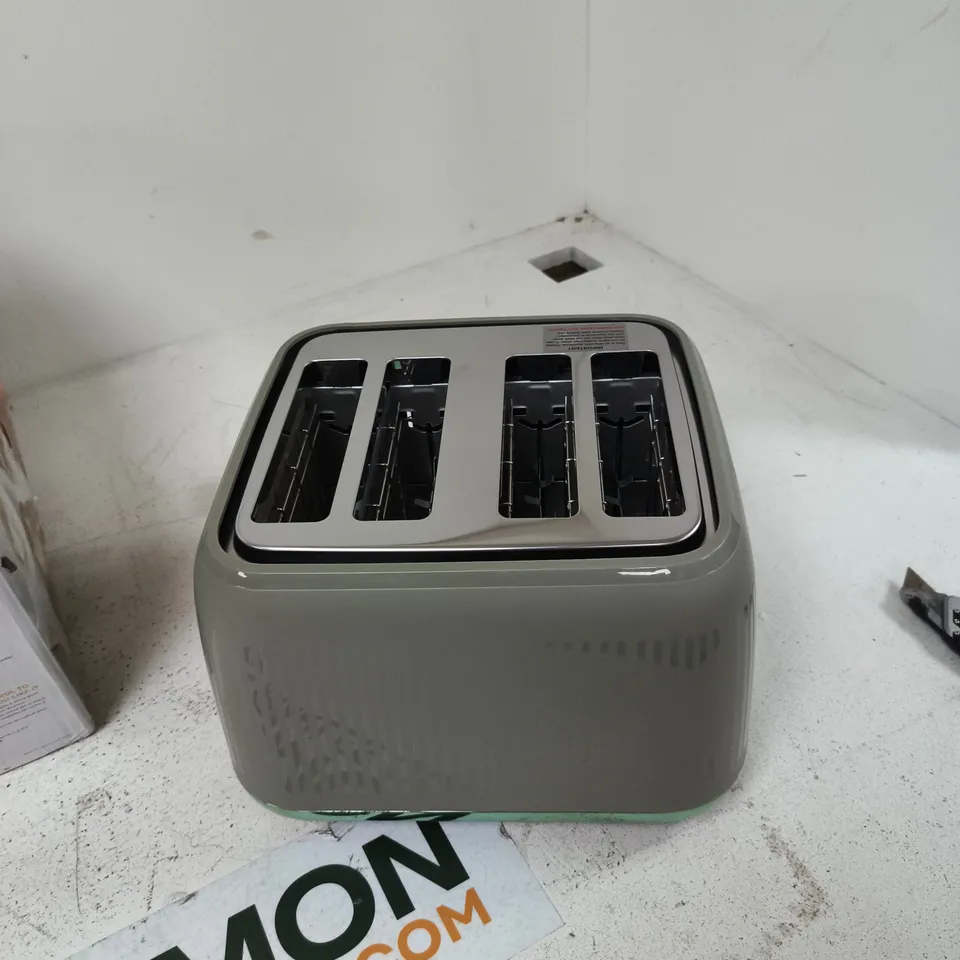 KENWOOD 4-SLICE TOASTER – GREEN WITH CHROME TOP