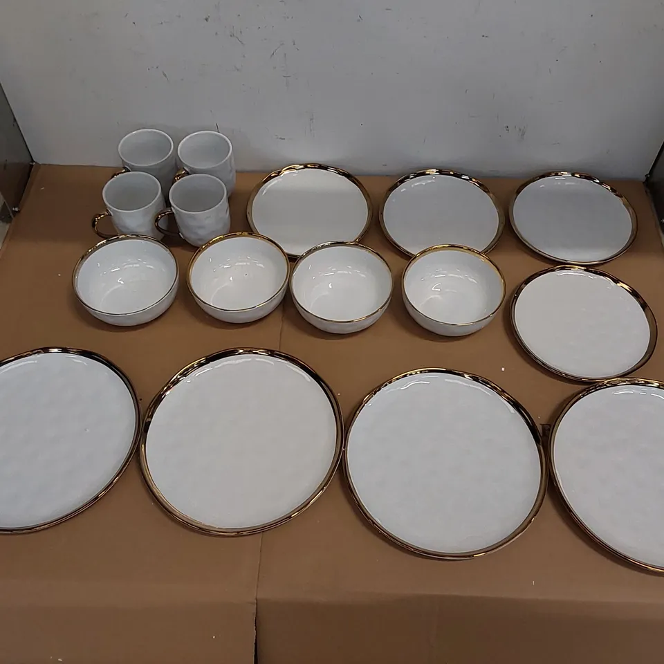 BOXED MERCER41 VARENNES HANDMADE STONEWARE DINNER SET (1 BOX)