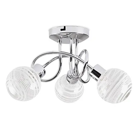 BOXED TALHAH 3-LIGHT 35cm SEMI FLUSH MOUNT