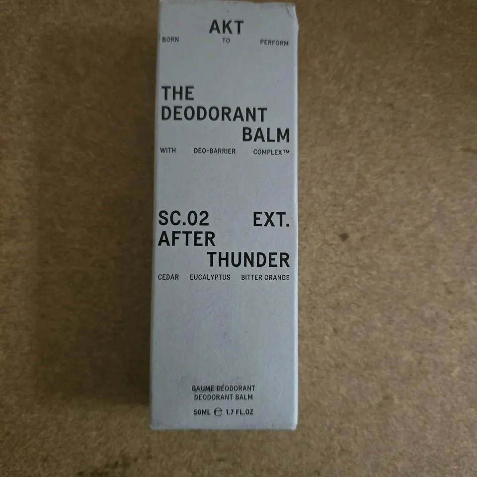 AKT THE DEODORANT BALM – AFTER THUNDER SC.02, 50ML
