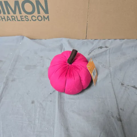 BOX OF APPROXIMATELY 200 HOBBYCRAFT PLUSH PUMPKIN – PINK VELVET DECORATION
