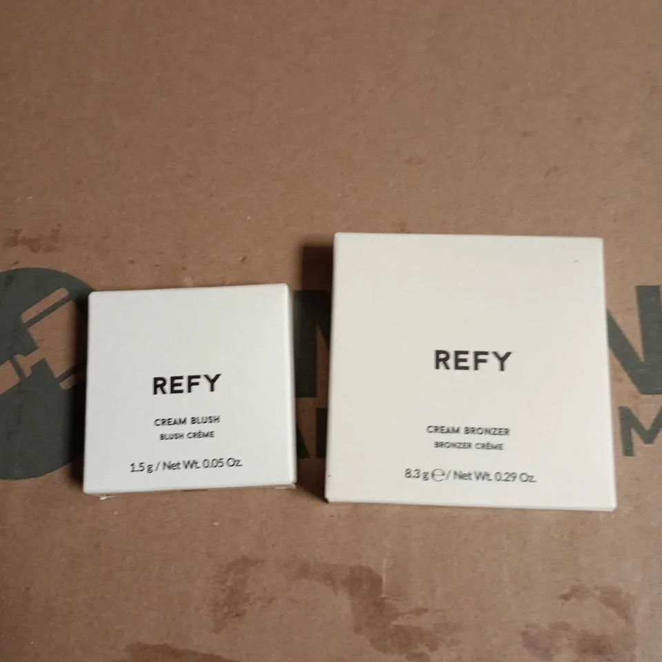 REFY CREAM BLUSH (15 G) & CREAM BRONZER (8.3 G) – SET OF 2