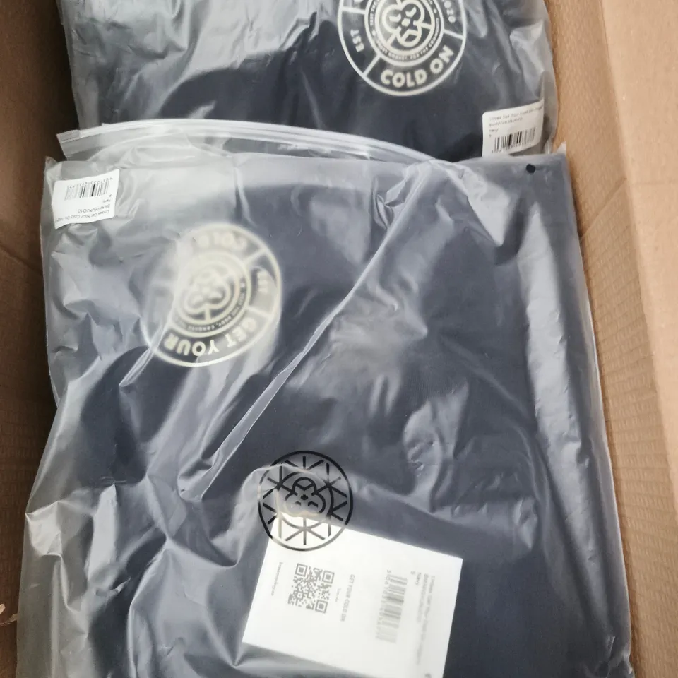 APPROXIMATELY 20 BRASS MONKEY NAVY JOGGERS IN VARIOUS SIZES 
