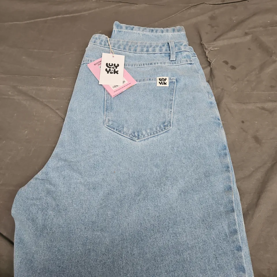 LUCY AND YAK DANA MOM JEANS - SIZE 38R